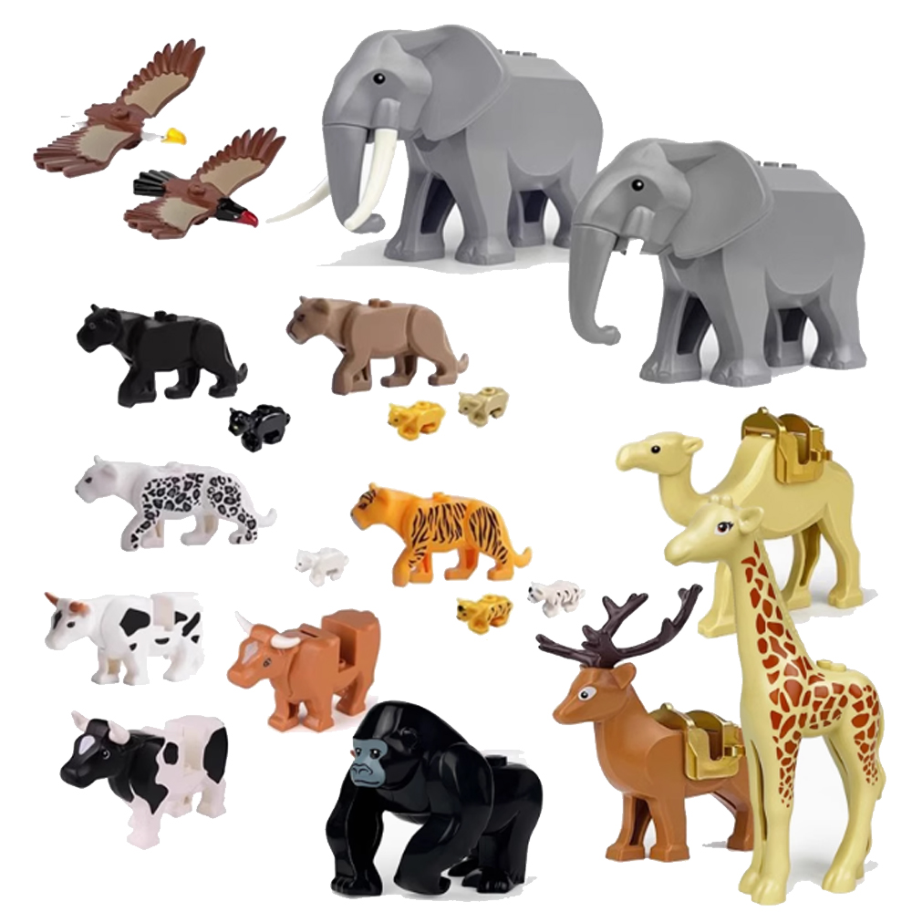 MOC City Animal Building Block - Lego Set City 评论和价格